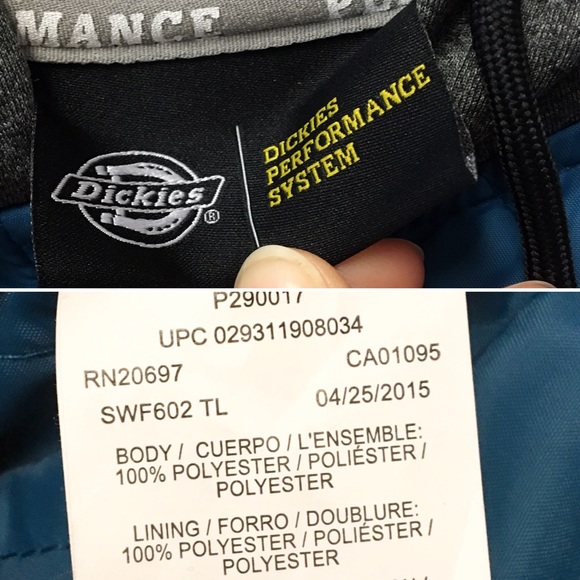Awesome NWT Dickies Fleece Puffer Jacket! - Picture 6 of 8